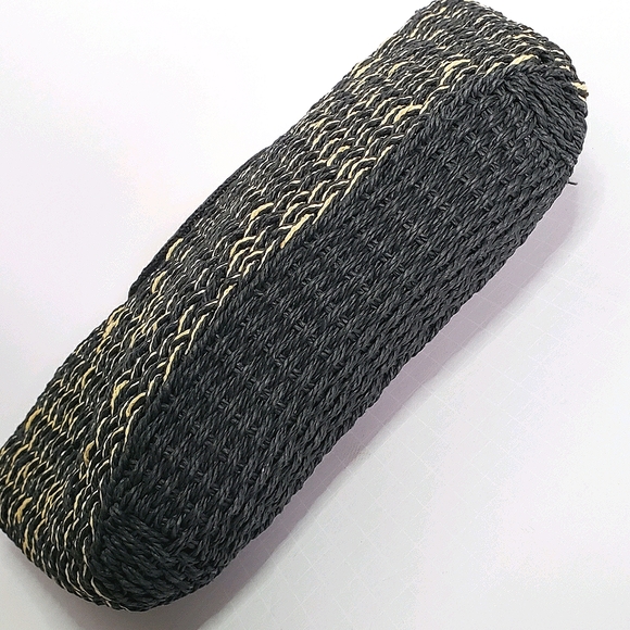 REDfish Designs woven wood handle tote shopper bag - Picture 4 of 8